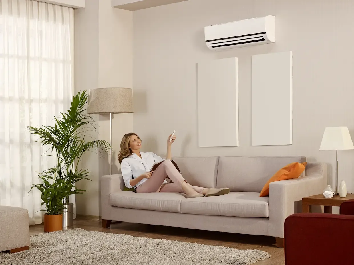 Pompe à chaleur air/air réversible pour confort été hiver