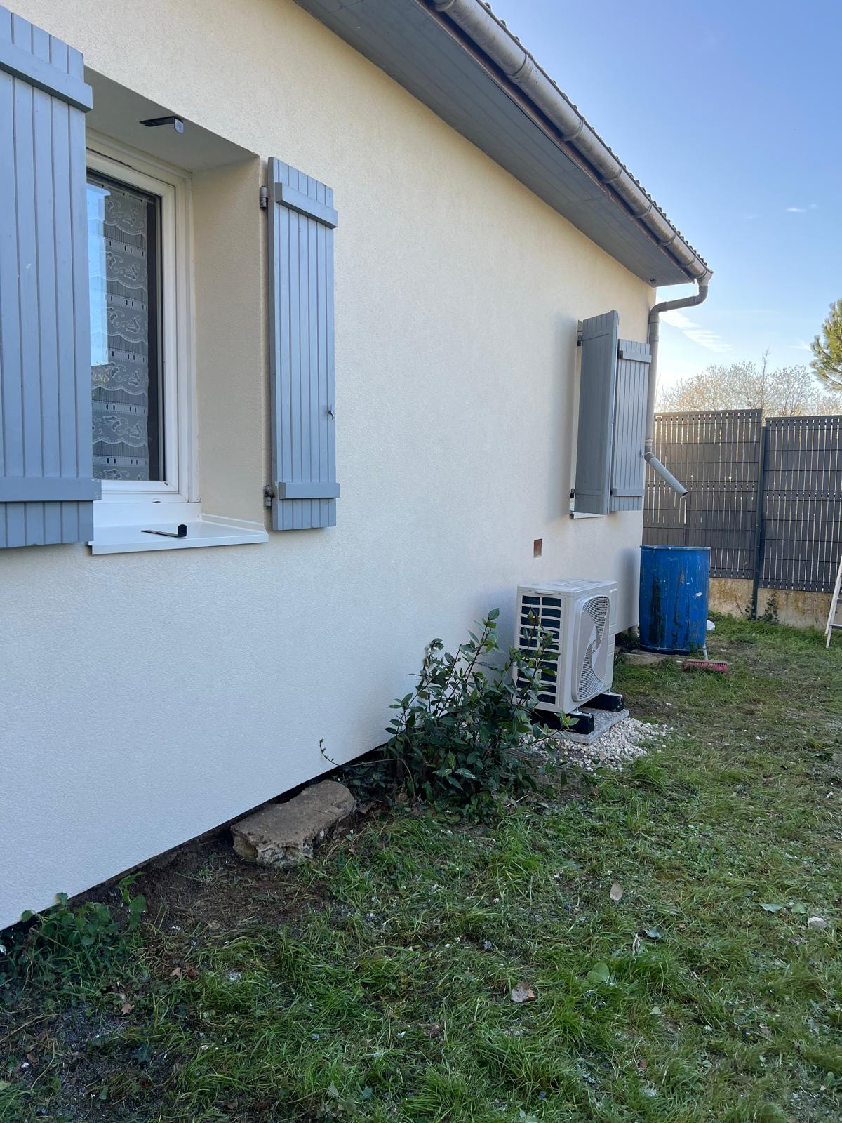 Installation PAC 1 — Excellence Energie
